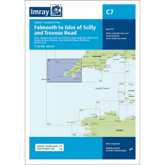 imray-c7-zeekaart-falmouth isles-scilly-trevose-head-gedetailleerde-waterkaart-