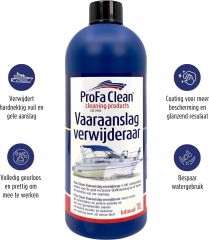 Gele Vaaraanslag verwijderaar van ProFa Clean