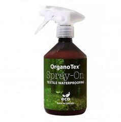 organotex-spray-on-bio-textile-waterproofing-500ml-impregneermiddel-outdoor-kleding-waterafstotend-pfc-vrij-biologisch-afbreekbaar-textiel-bescherming