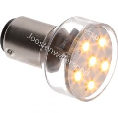 Led-lamp-BA15D-10-35VDC-1.0W-(10W)-Warm-Wit