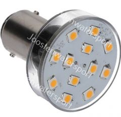 Led-lamp-BA15D-10-35VDC-2.1W-(20W)-Warm-Wit