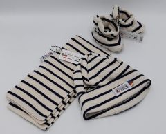kraamsetje-kraamkado-kraamcadeau-"muts-bonnet-streep-baby-nautisch-breton-stripe_267550" "muts-bonnet-streep-baby-nautisch-breton-stripe_267559" "newborn-baby-schoen-schoentjes-streep-breton-stripe-nautisch-baby-kinder-kids-slofjes_185044" 