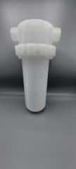Waterfilter en behuizing 10 inch met 3/4" aansluiting met montagesleutel en ophangbeugel van Aqualyze