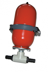 Druktank  Accumulator -  2ltr 13mm RVS