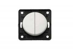 Berker-1-polig-serie-schakelaar-Pool-Wit