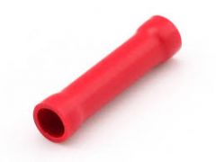 Kabelschoen doorverbinder rood 4mm, 5 stuks
