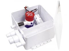 Rule-douchepomp-12V-opvangbak-type-98-wit