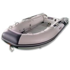 Hollex rubberboot 3.00 aluminium lichtgrijs