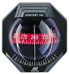 Contest 130 zwart/rode roos op beugel