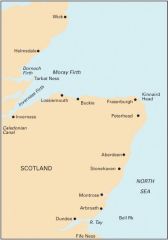 Imray-C 23-waterkaart-Fife-Ness-Moray-schotland-oost-gedetailleerde-kaart