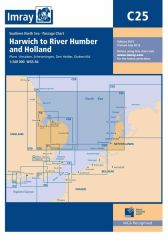 zeekaarrt-imray-c25-harwich-humber-nederland-gedetailleerde-waterkaart