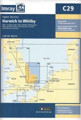 Zeekaart-c29-harwich-tot-whitby-waterkaart-noorzee-gedetailleerd