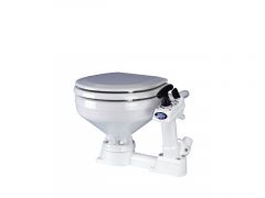 Jabsco groot Toilet, houten bril