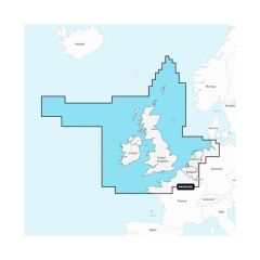 Navionics+™ UK, Ireland & Holland Built-in Update, microSD™/SD™ and One-year Subscription, BUEU628L