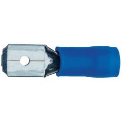 kabelschoen-tong-blauw-6,3mm-stekker