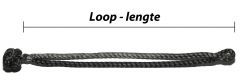 Soft-shackle dubbele loop 3 mm / 100 mm