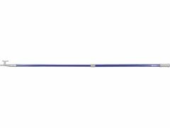 Haakstok telescopsich 120-210cm blauw