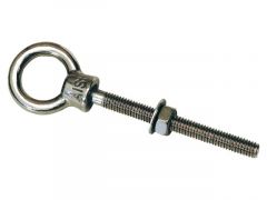 Oogbout rvs 8x80mm