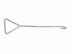 Sluishaak afmeerhaak rvs316 lengte 75cm
