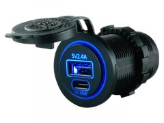 USB-usb-c-stopcontact-inbouw-flush