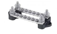 BEP dubbele aansluitstrip, 2x6-voudig