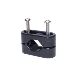 Railingconnector 22-32mm zwart