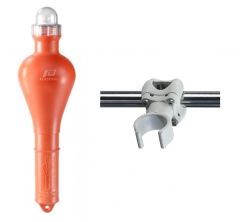 Reddingsboeilicht, mét houder