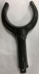 Roeidol zwart kunststof 51mm