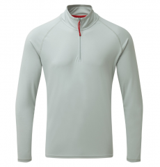 Gill Heren T-shirt lange mouw UV009 Med Grey UV50+