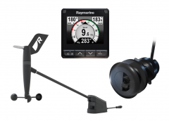 Raymarine-i70s-display - Smart-Wind-sensor - DST810-transducer - Dieptemeter-boot - Snelheidsmeter-water - Temperatuursensor - NMEA2000-instrumenten - Zeilboot-windmeter - Watersport-elektronica - Complete-windset-boot