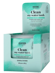 Biocool-Clean-My-Water-Tank-25g-water tank reiniger-biofilm-verwijderaar-OxyTech-drinkwater-systeemreiniging-camper-boot-caravan-poeder-25gram