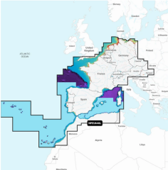 Navionics  Europa West Platinum+ NPEU646L Europa Nautische Kaart (microSD) 