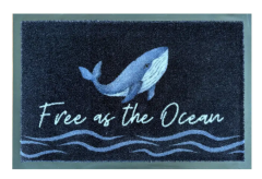 Free as the Ocean deurmat 75x50