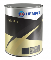 Hempel Silic One Black, siliconen antifouling Zwart