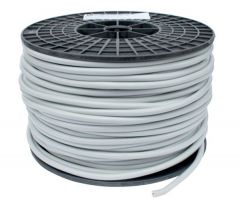 stroomkabel Grijs PVC 2x0.75
