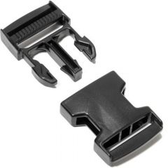 Steekgesp 38MM Band Zwart
