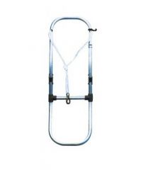 Aluminium zwemtrap voor rubberboot