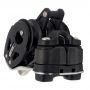 Selden 3 Schijfs blok 30mm met klem en hondsvot