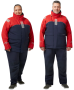 Crazy4sailing-Offshore-Zeiljack-Bergen-II-Plus-Red/Navy-Extra-wijd!-zeiljas-sailing-jacket-extra-wide