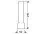 Lampenglas 14 ligne 210mm 