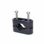 Railingconnector 22-32mm zwart
