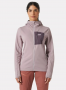 Helly Hansen Dames Fleecejack Versalite Hooded  Jacket  Purple  Clay 49556